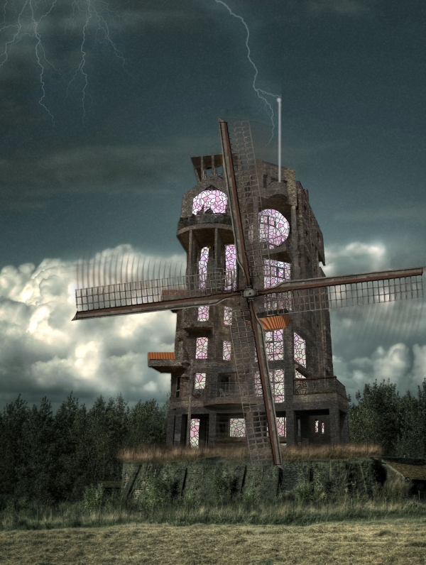 Creation of Windmill of Futures Past: Step 12